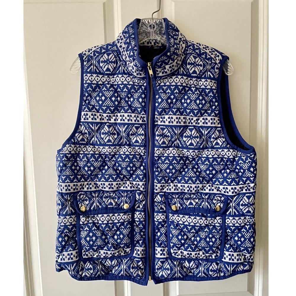 Jcrew Quilted Vest